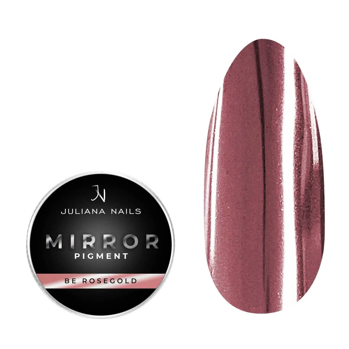 mirror pigment – be rosegold - slika 5