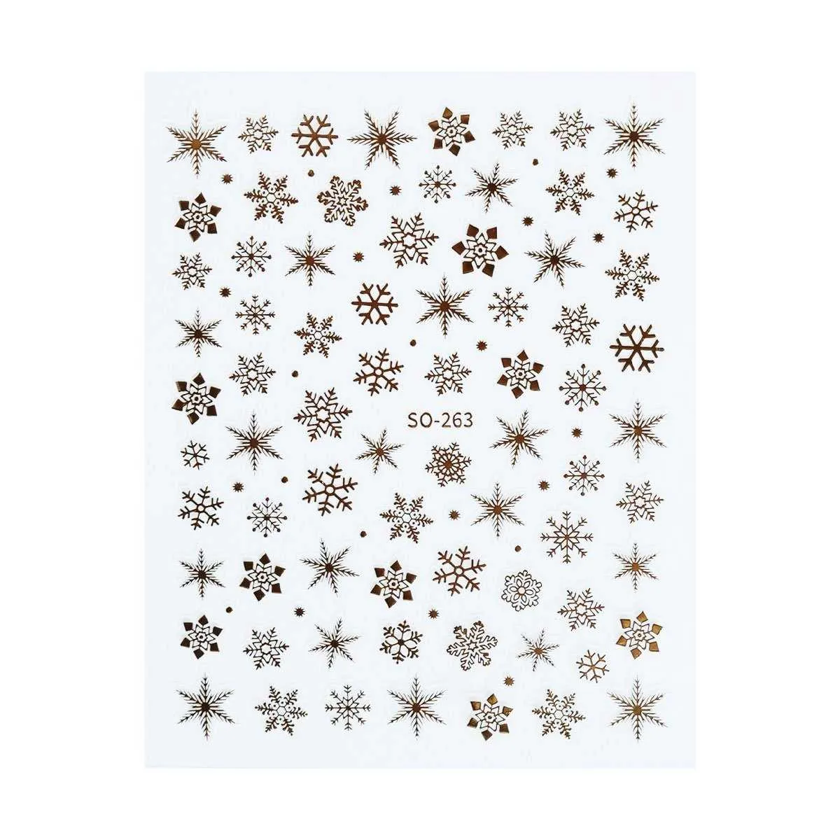 nail sticker - magic winter 6 - slika 1