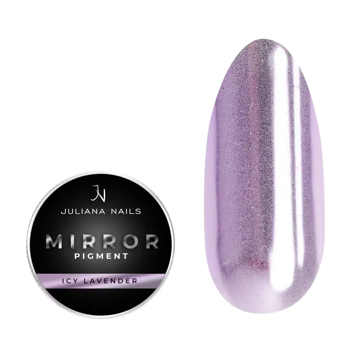 mirror pigment - icy lavender - slika 2