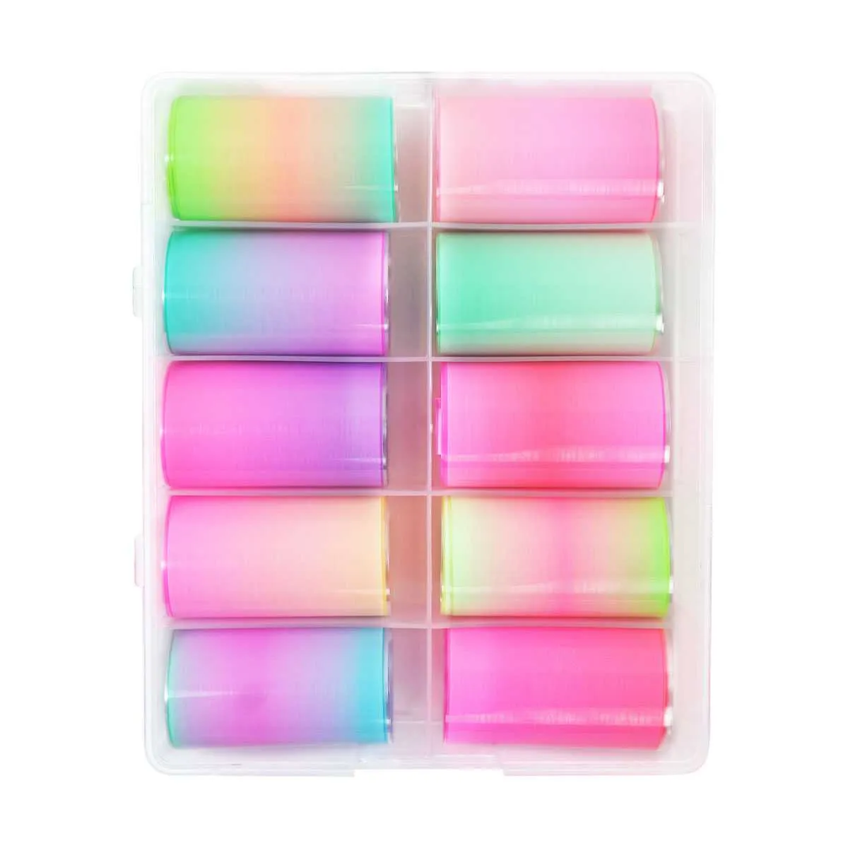 set transfer folija - colorful ombre - slika 2