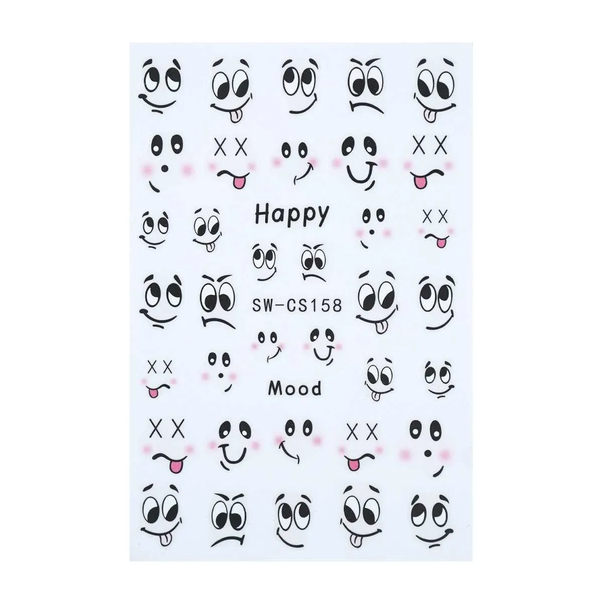 nail sticker - good mood 1 - slika 1