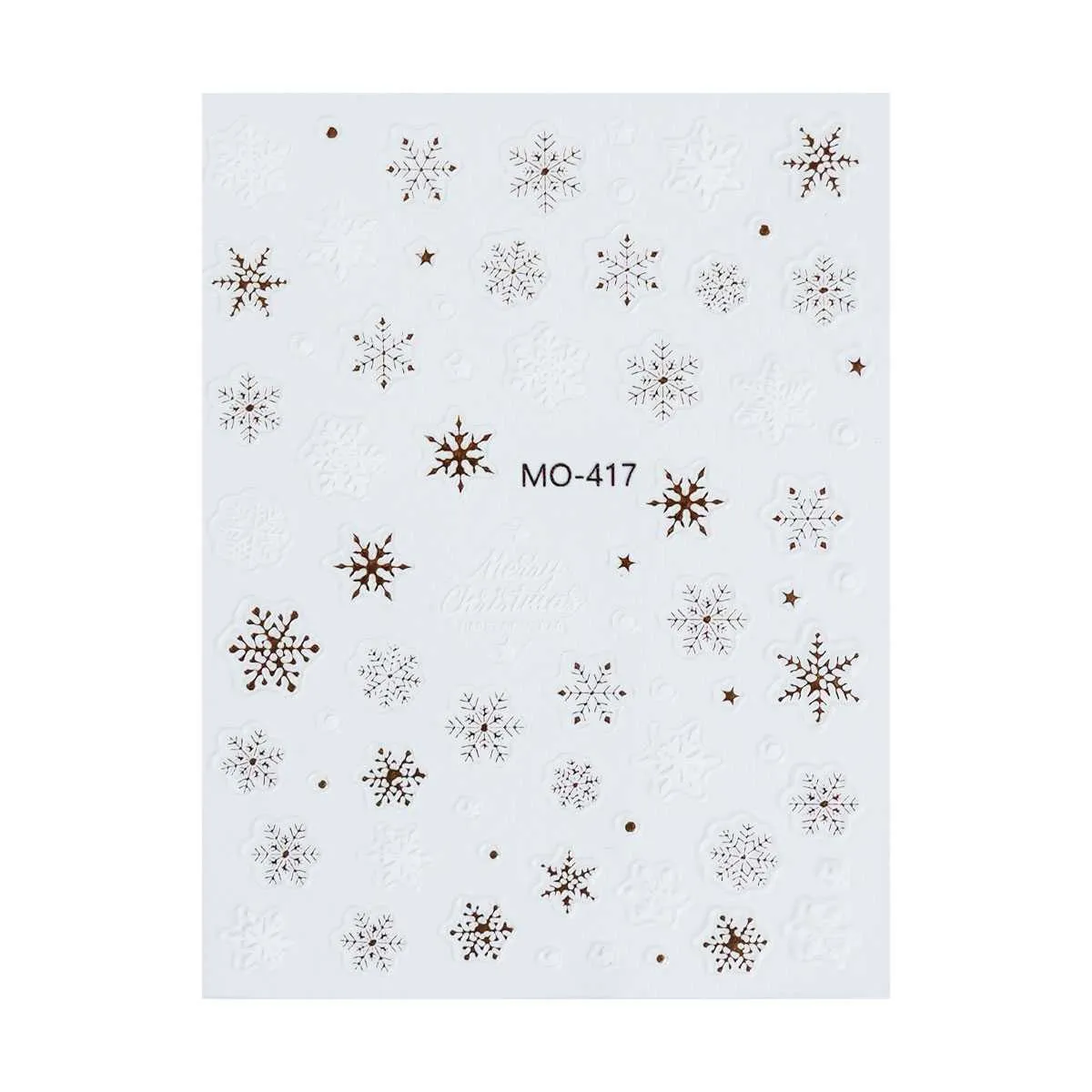 Nail Sticker - Magic Winter 3 - Zagreb