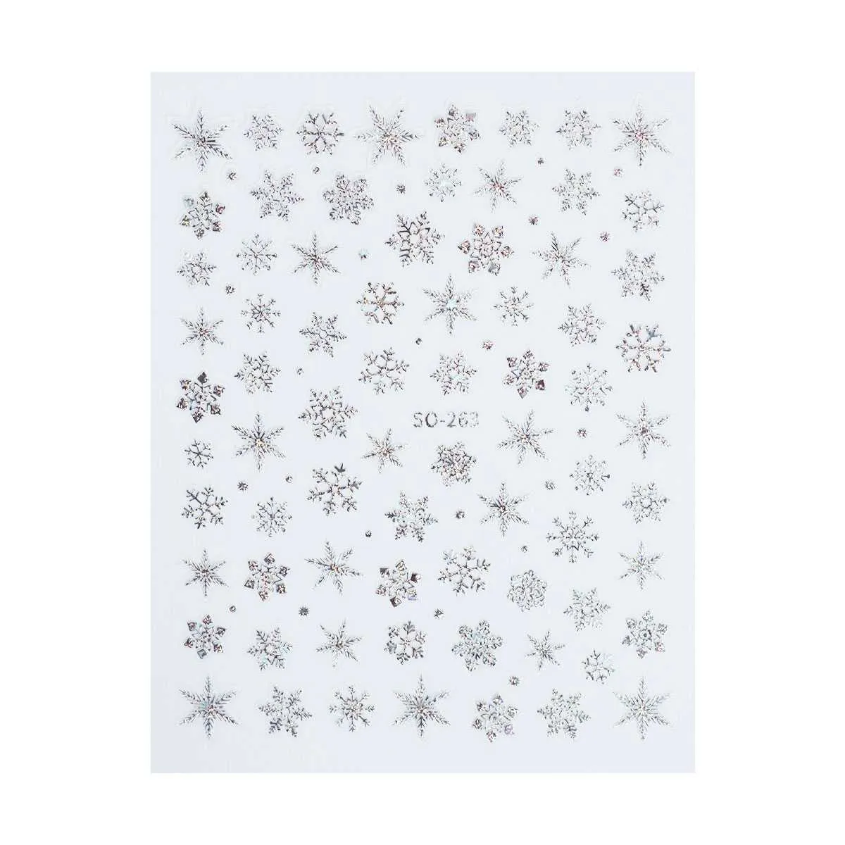 Nail Sticker - Magic Winter 7 - Zagreb