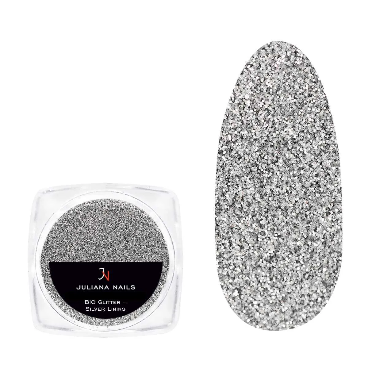 bio glitter - silver lining - slika 4