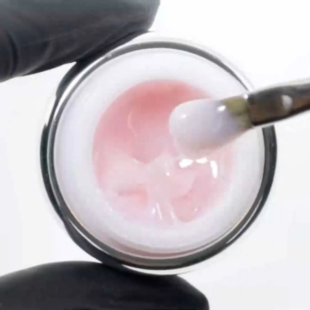 fiberglas gel milky rose - slika 3