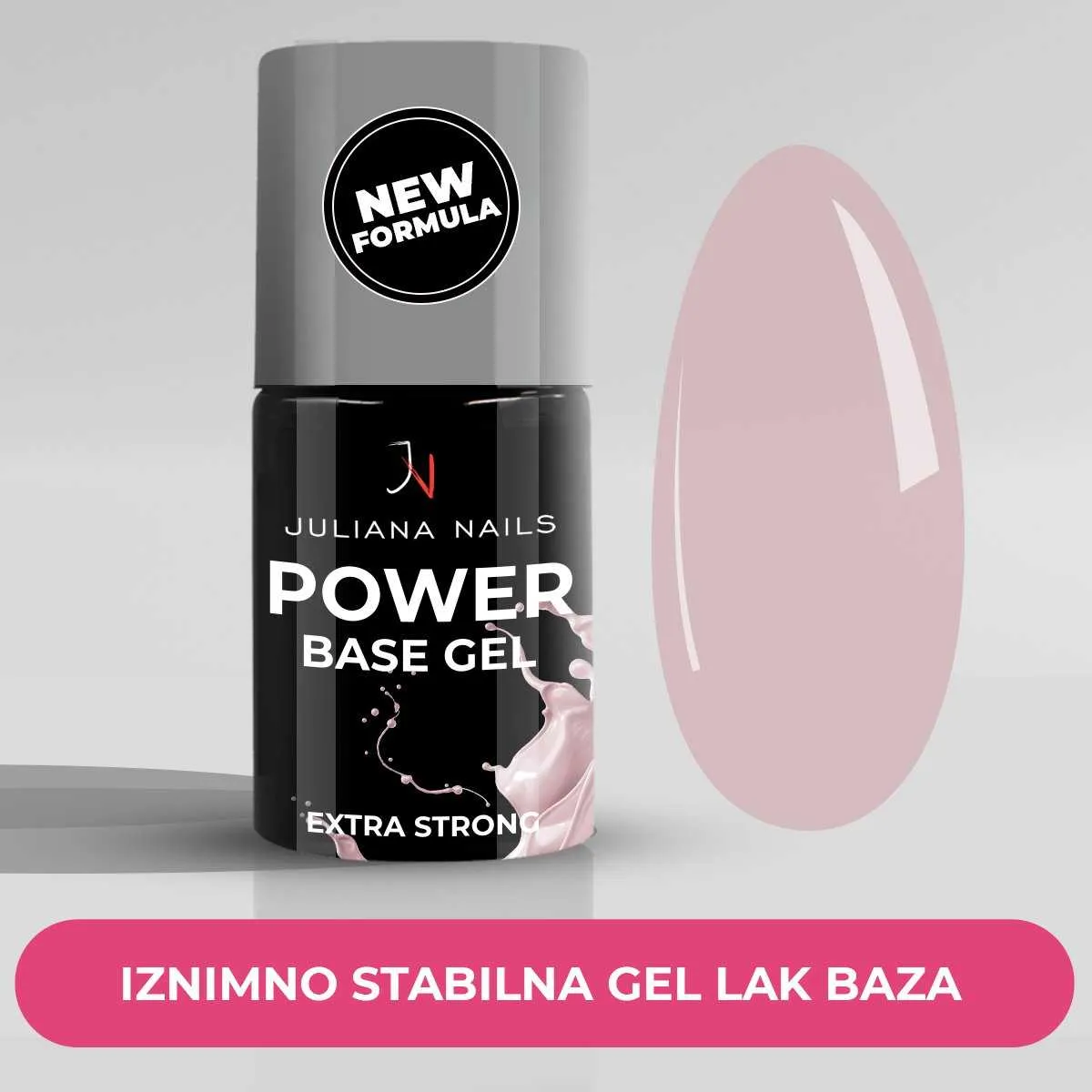 power base gel - velvet mauve - slika 7