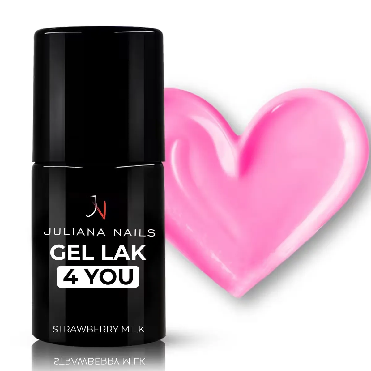 gel lak 4 you - strawberry milk 6ml - slika 2