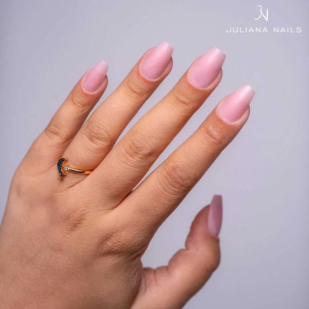 press-on fullcover tipse natural pink – ballerina – srednje (100 kom.) - slika 3