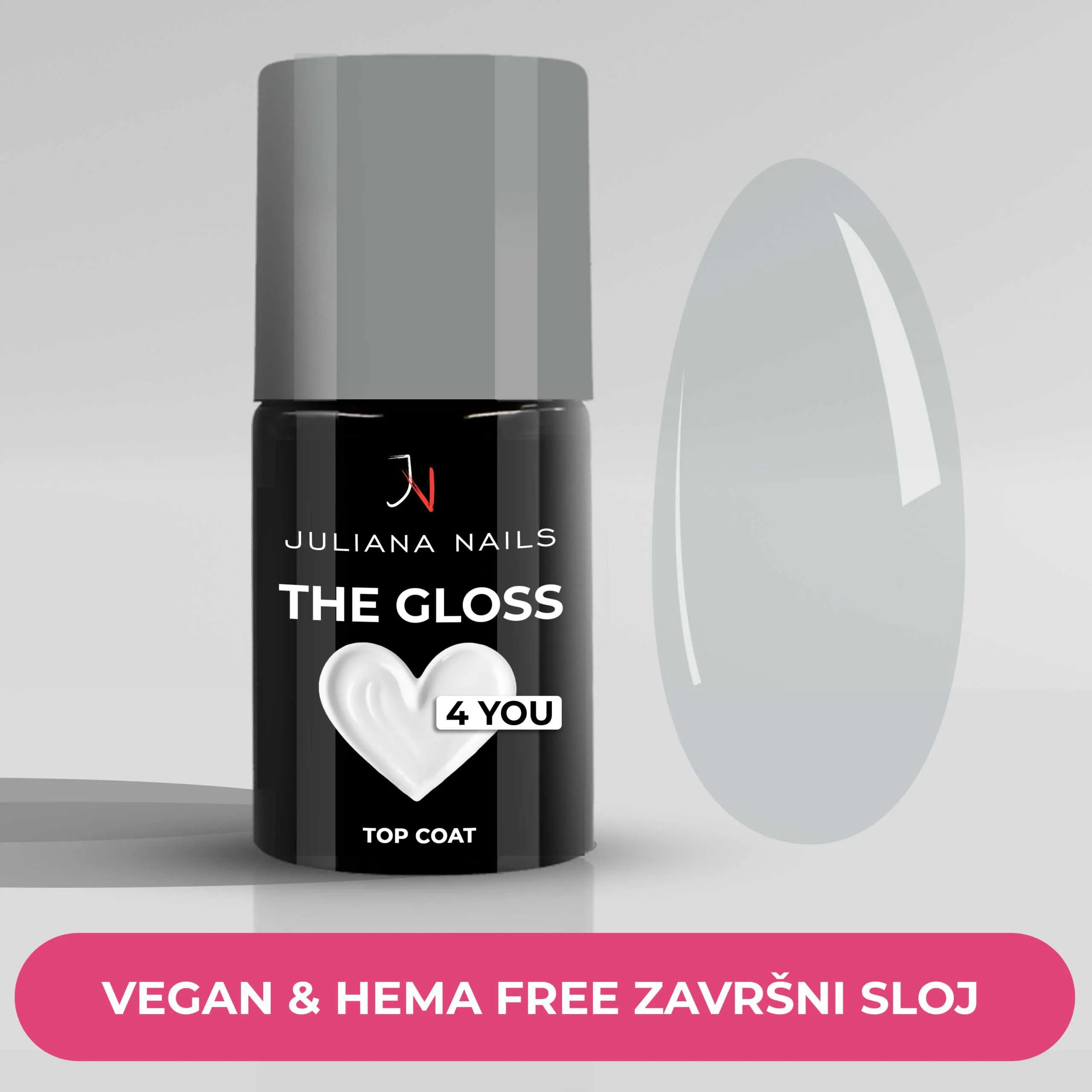 gel lak 4 you – the gloss - slika 3
