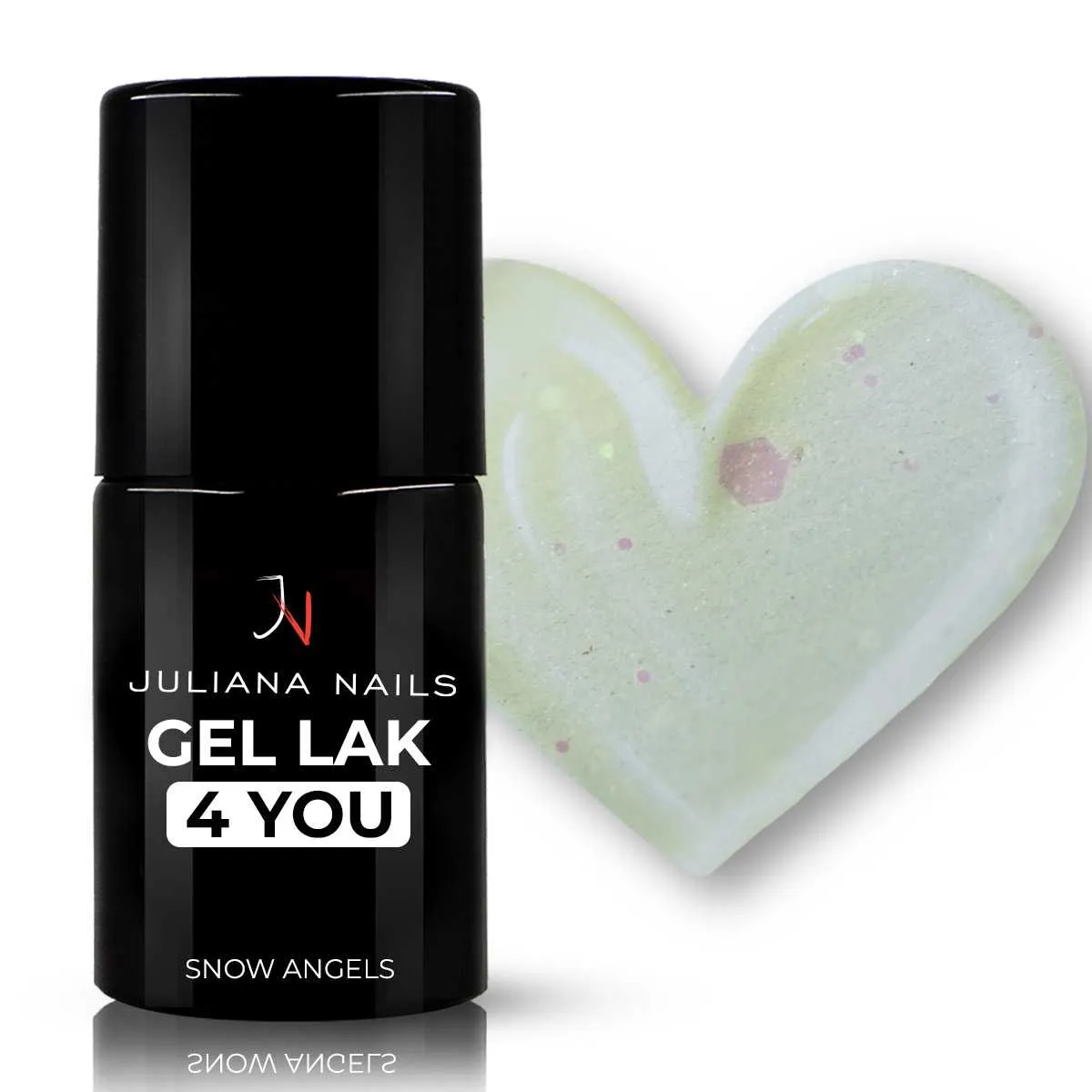 gel lak 4 you - snow angels 6ml - slika 4