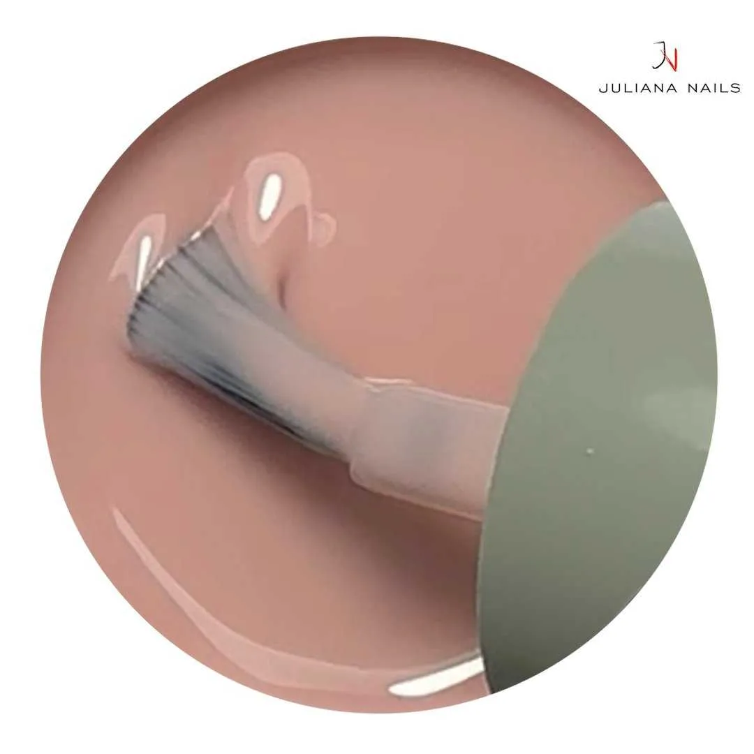 rubber base gel - natural beige - slika 2