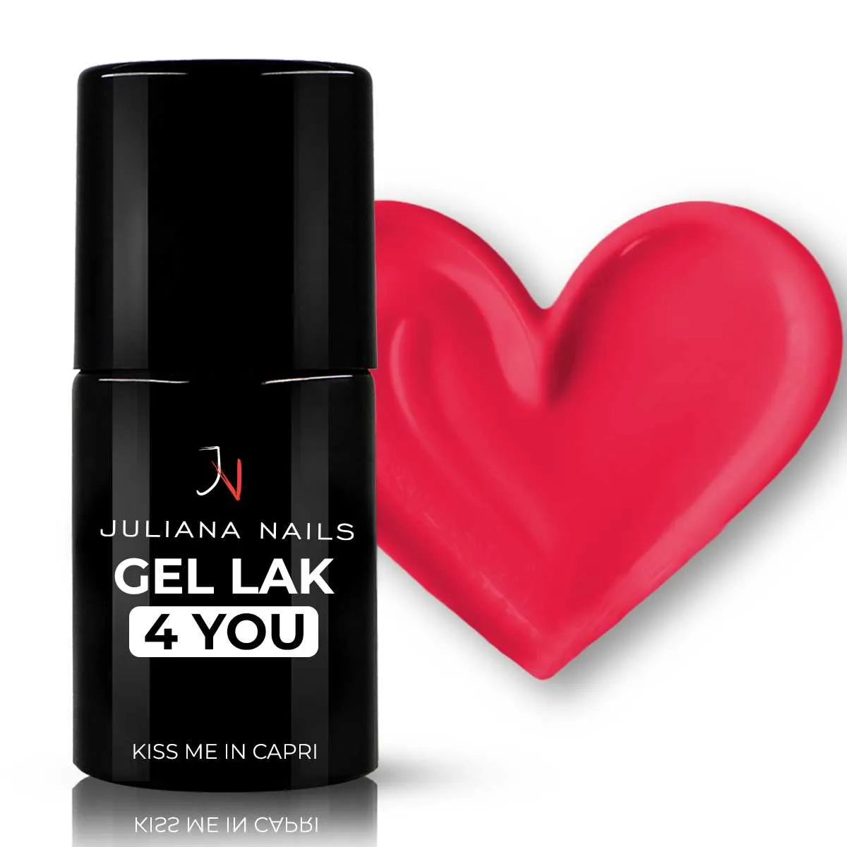 gel lak 4 you - kiss me in capri 6ml - slika 4