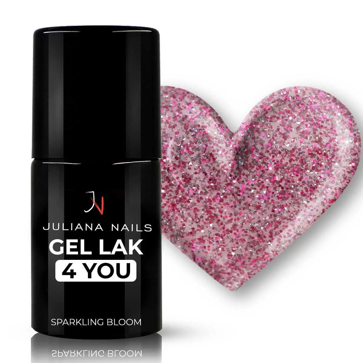 gel lak 4 you - sparkling bloom 6ml - slika 3