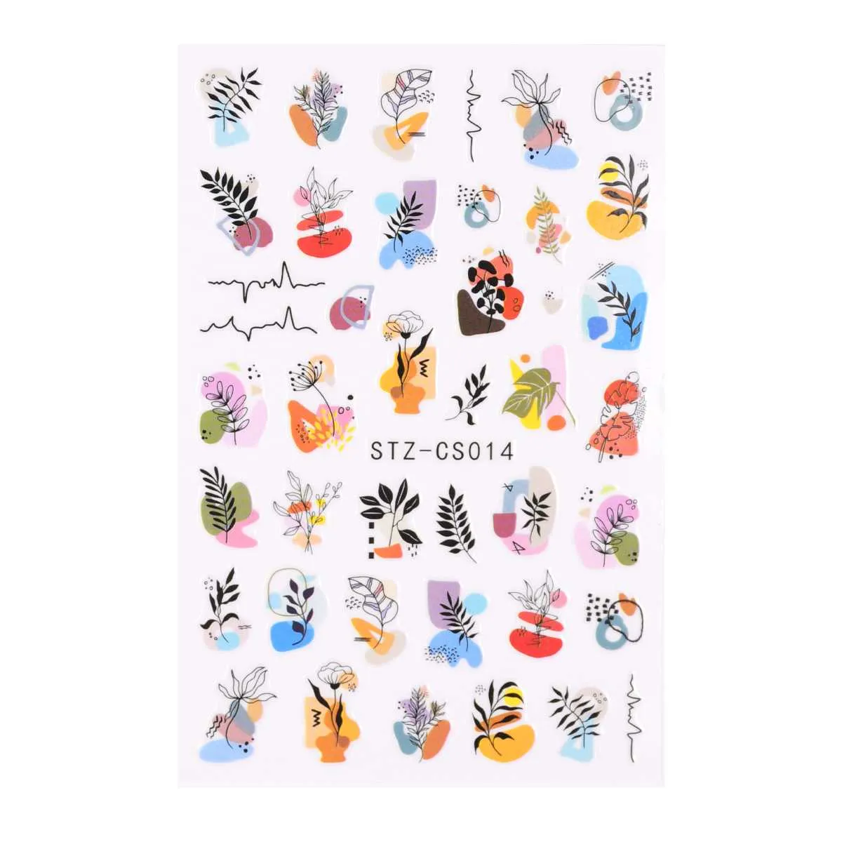 nail sticker – abstract 2 - slika 2