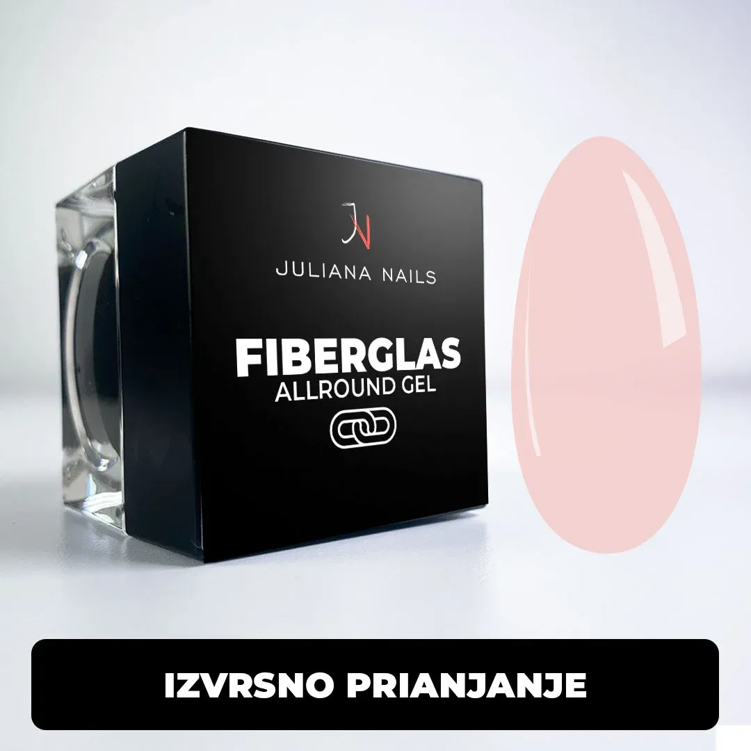 fiberglas gel milky rose - slika 7