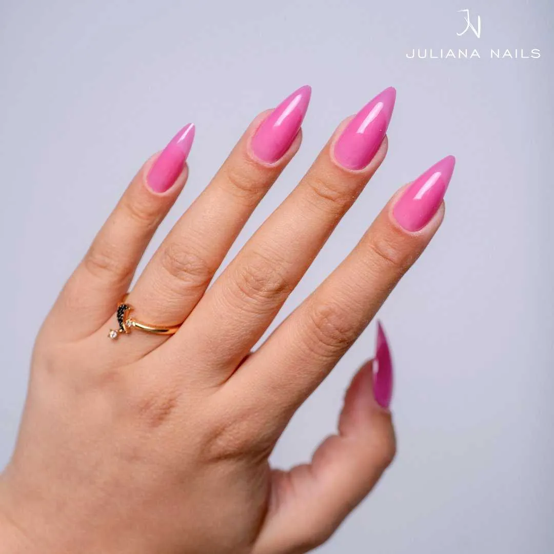press-on fullcover tipse sweet pink – stiletto – duge (100 kom.) - slika 3