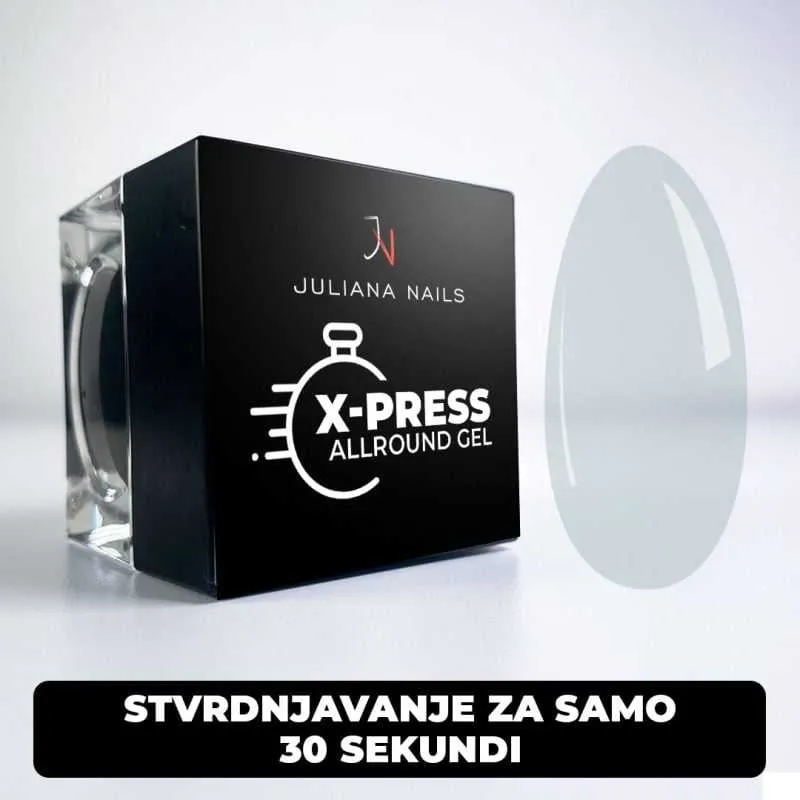 x-press allround gel – 30 sek. – proziran - slika 3