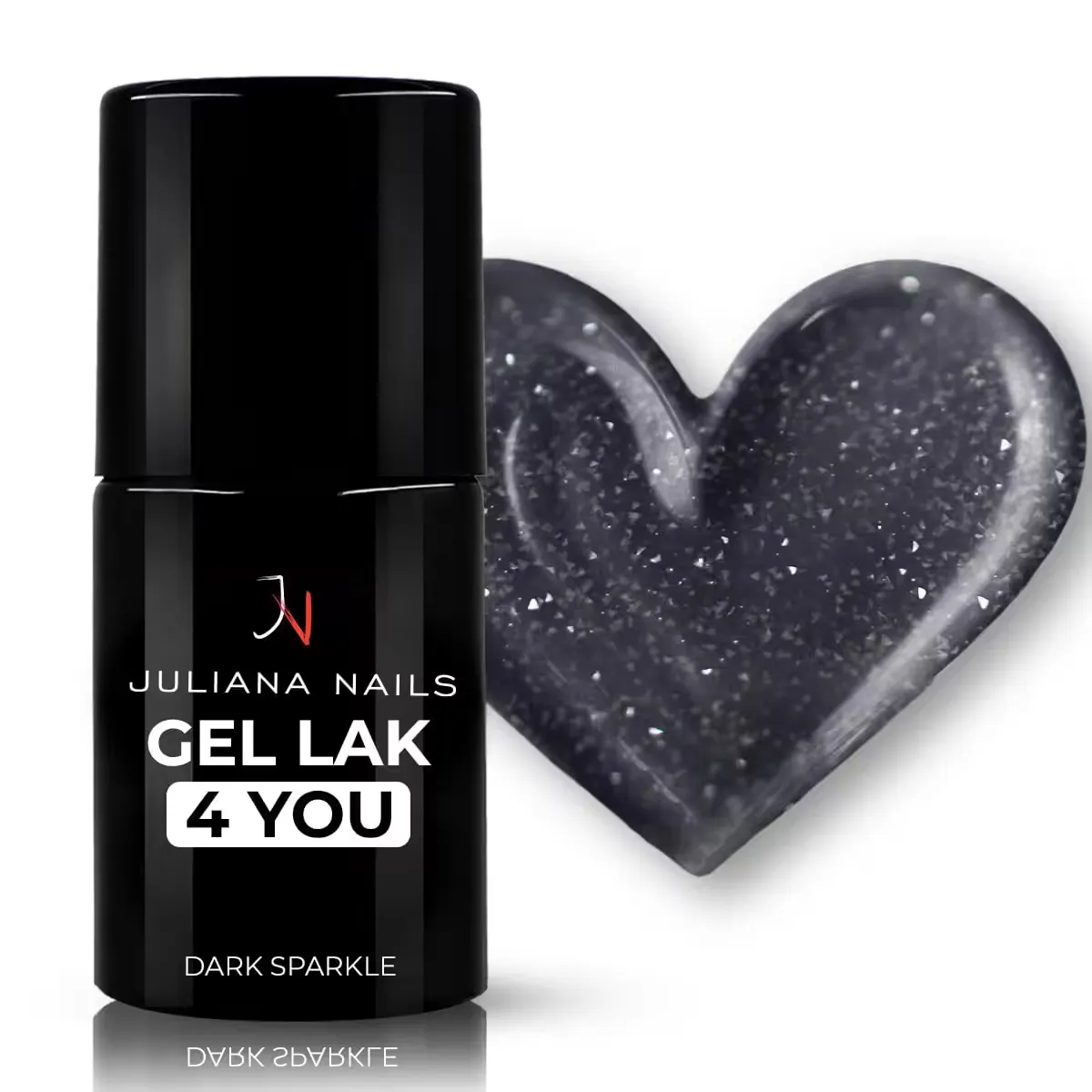 gel lak 4 you - dark sparkle 6ml - slika 2