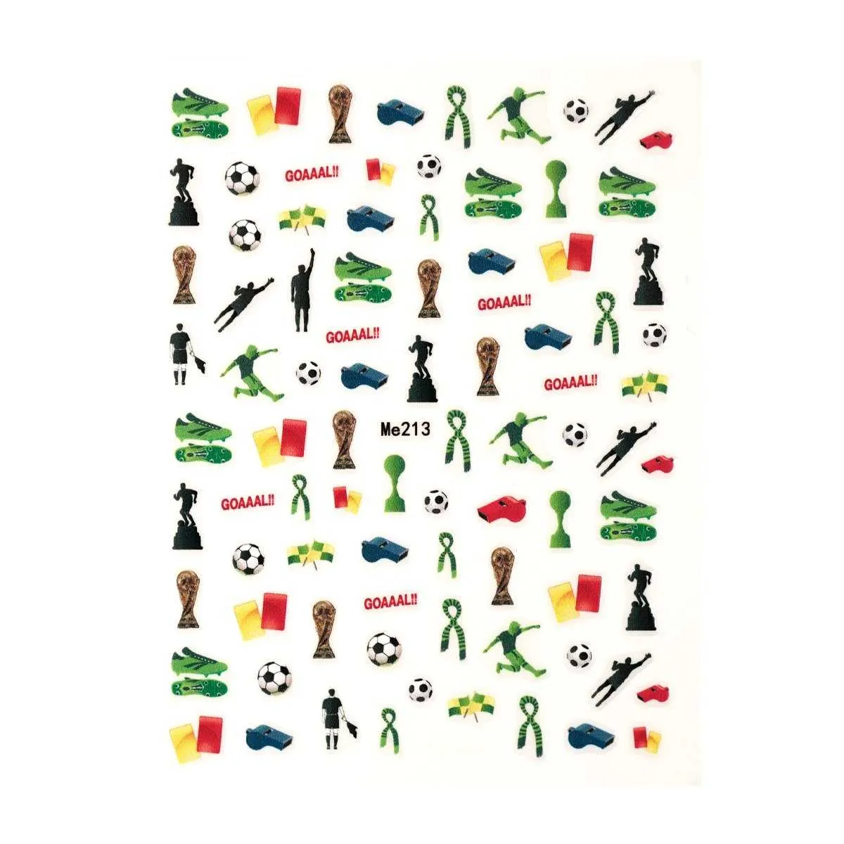 nail sticker – football fever 3 - slika 1