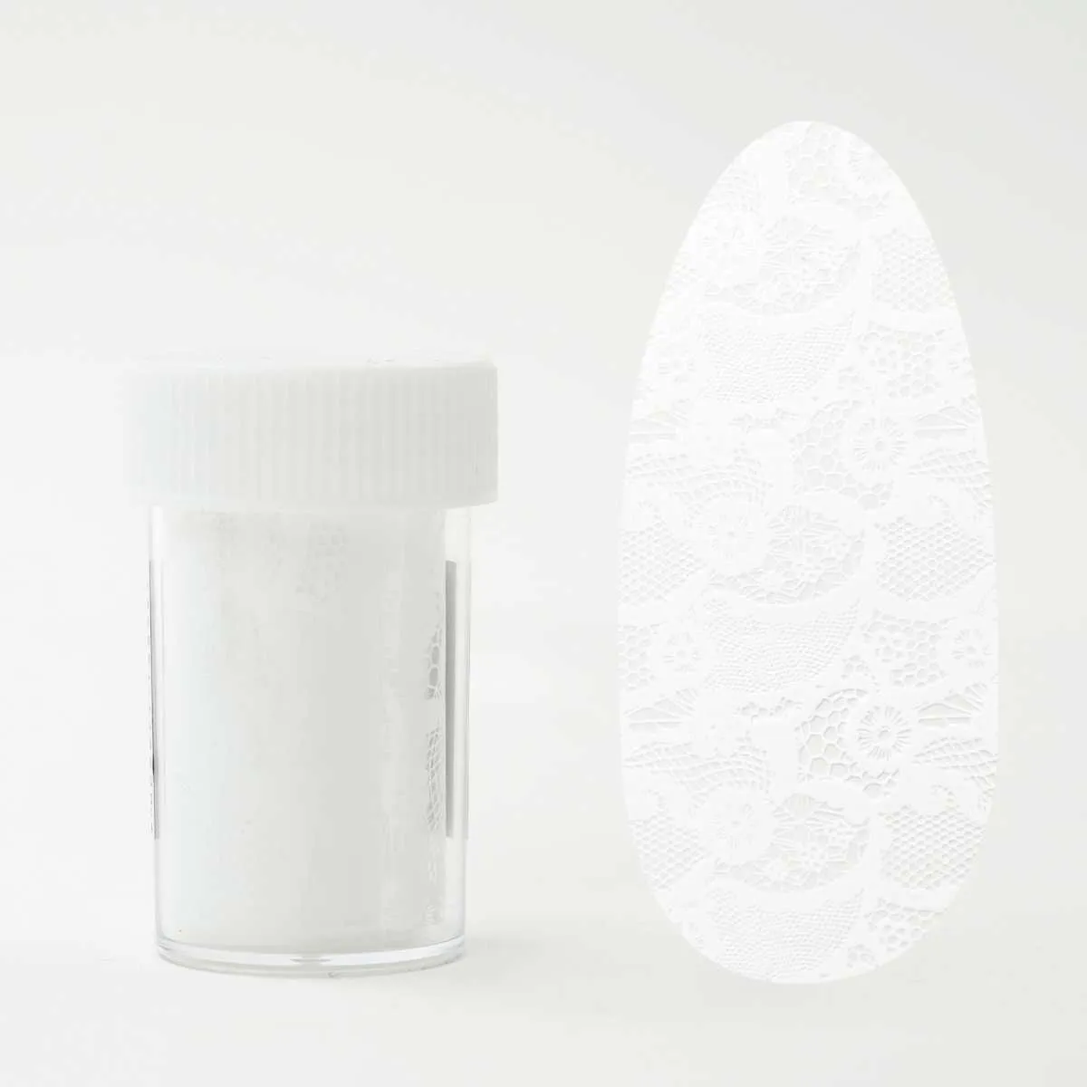 transfer folija - lace couture - bijela - slika 4