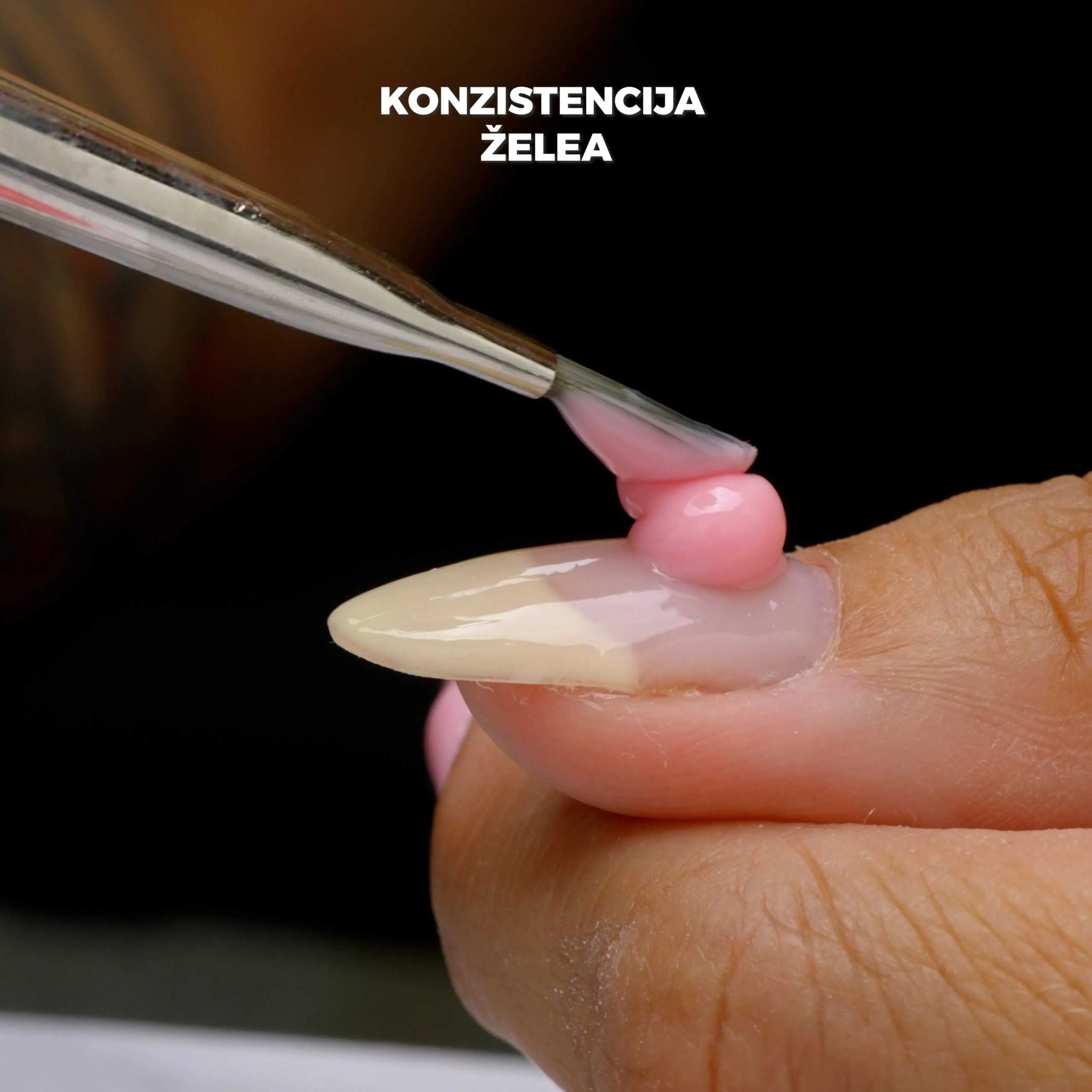 jelly allround gel – milky rose - slika 3