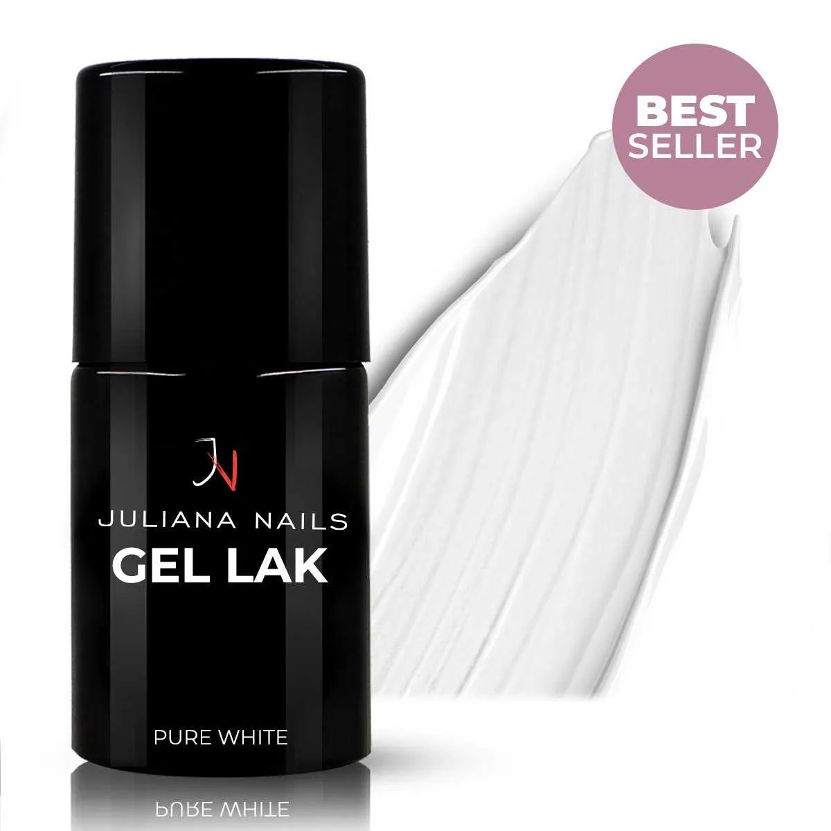 gel lak pure white 6ml - slika 10