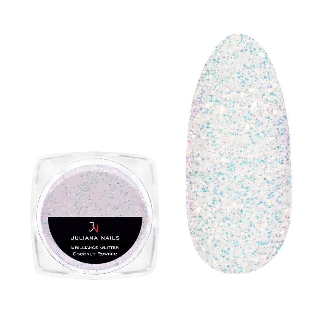 brilliance glitter – coconut powder - slika 4