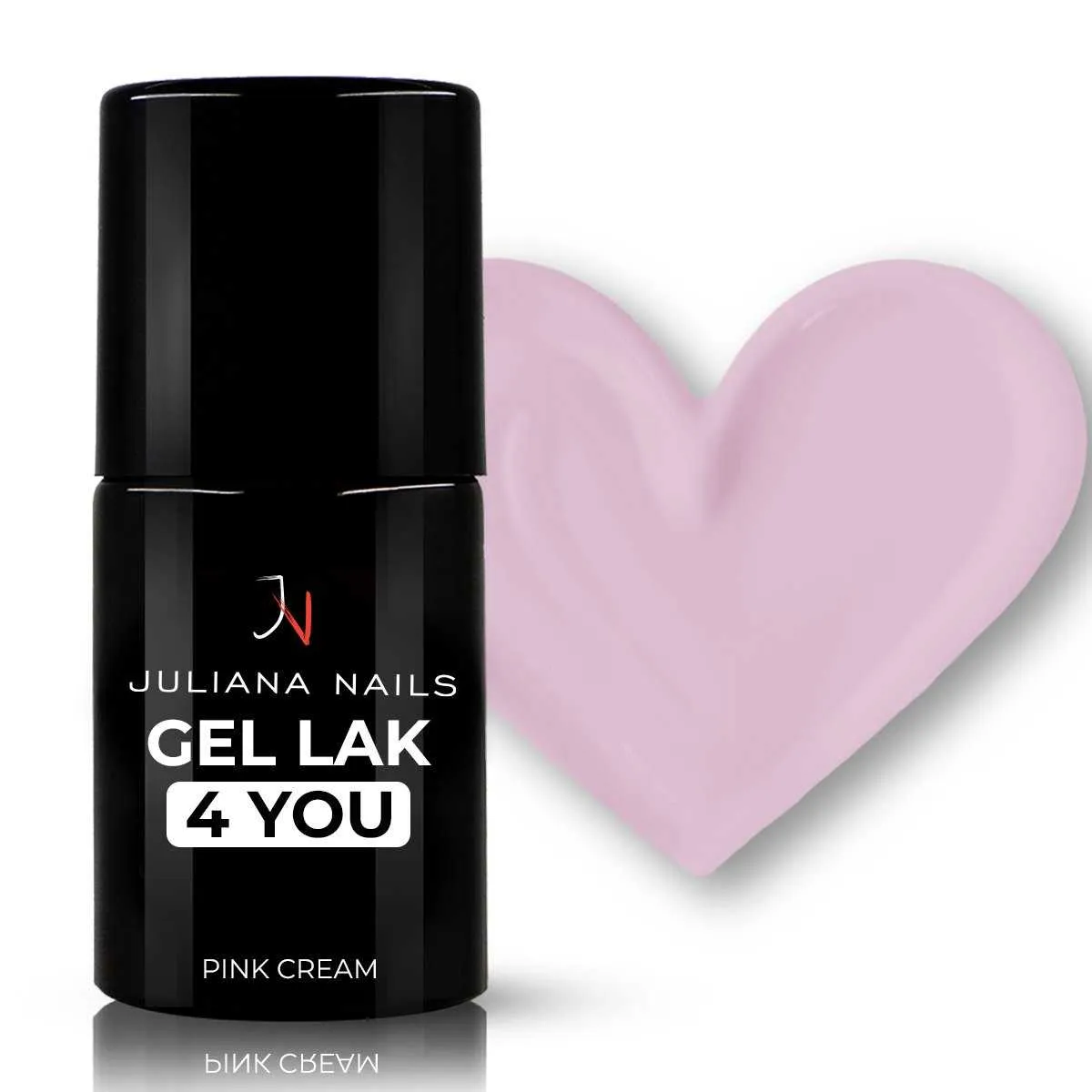 gel lak 4 you - pink cream 6ml - slika 3
