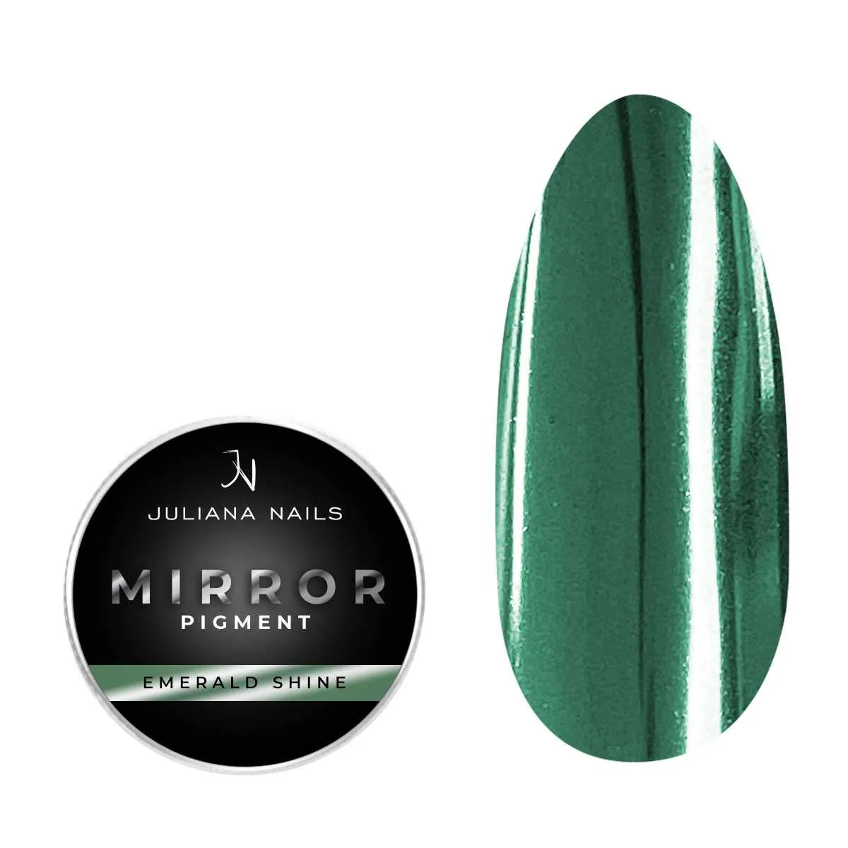 mirror pigment – emerald shine - slika 6