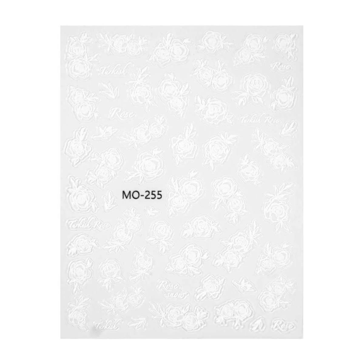 Nail Sticker - Lovely Flowers 4 - Zagreb