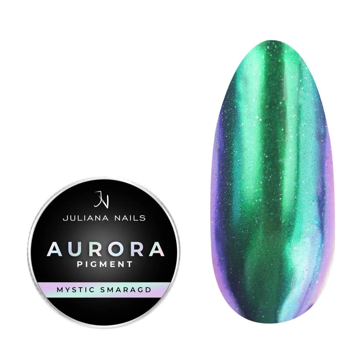 aurora pigment – mystic smaragd - slika 5