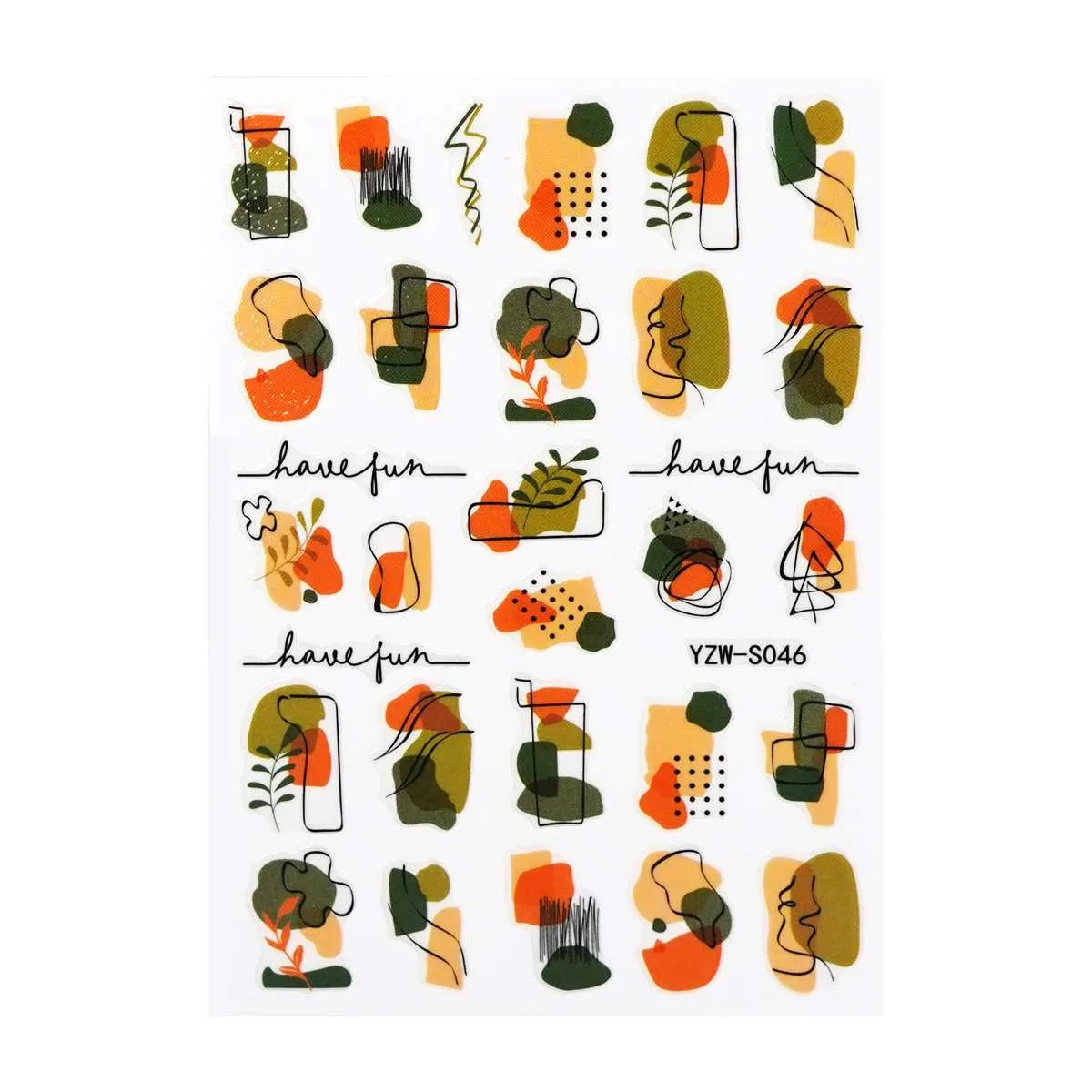 Nail Sticker – Just Art 5 - Zagreb