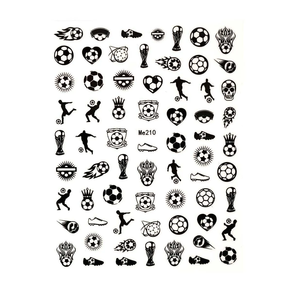 nail sticker – football fever 6 - slika 1