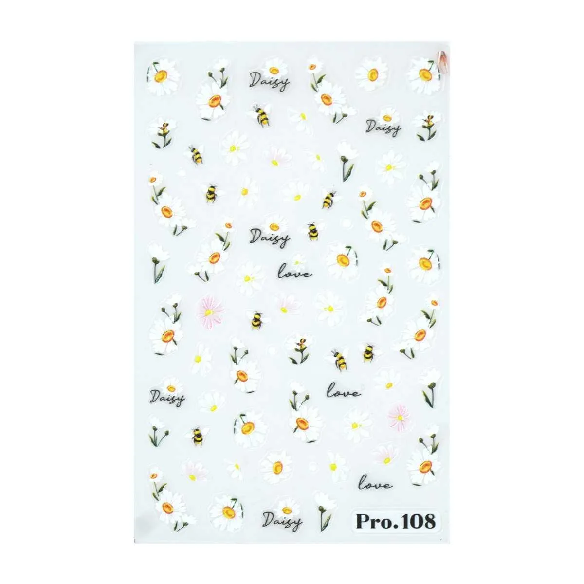 5d nail sticker - flower bowl 7 - slika 1