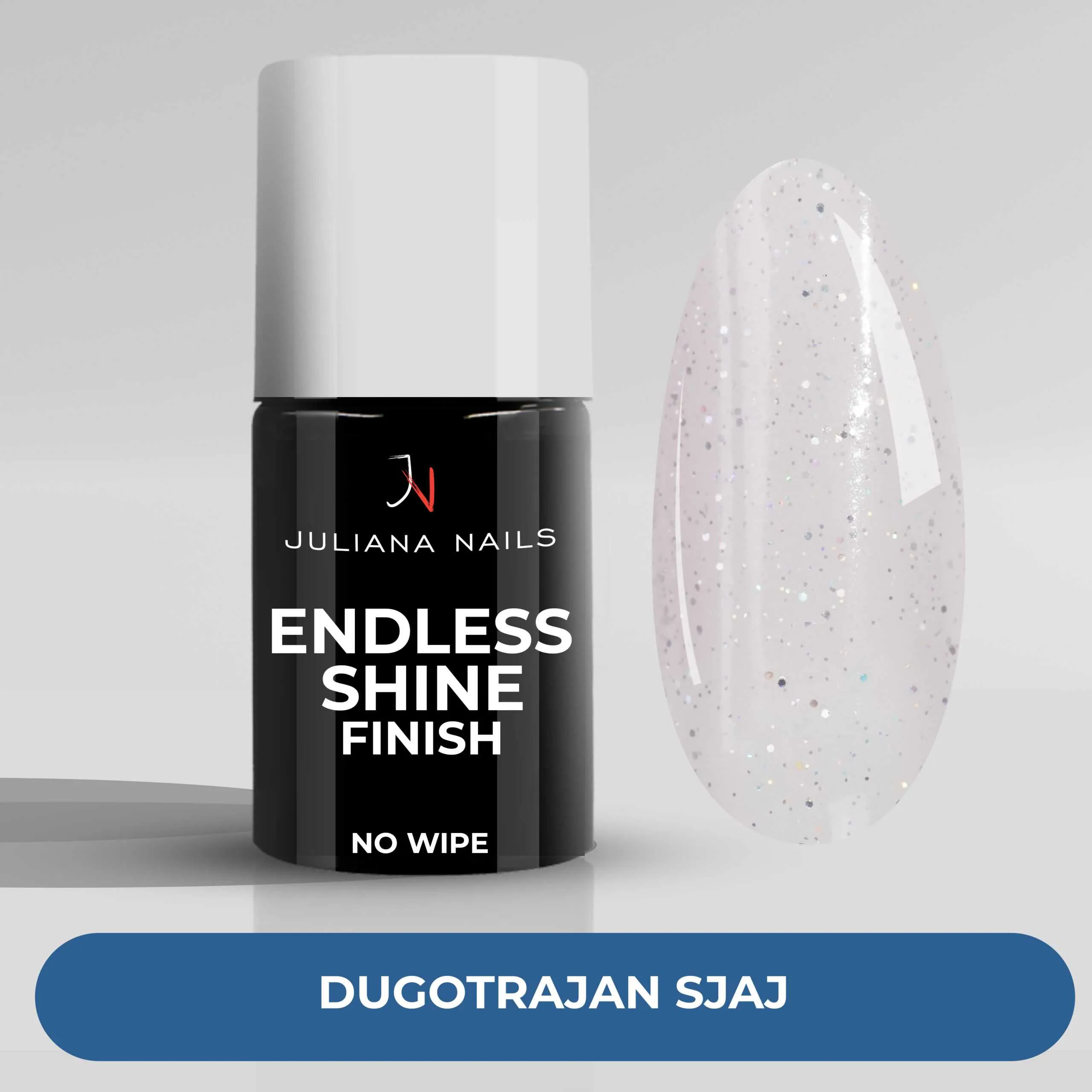 gel lak endless shine finish - glam rose - slika 2