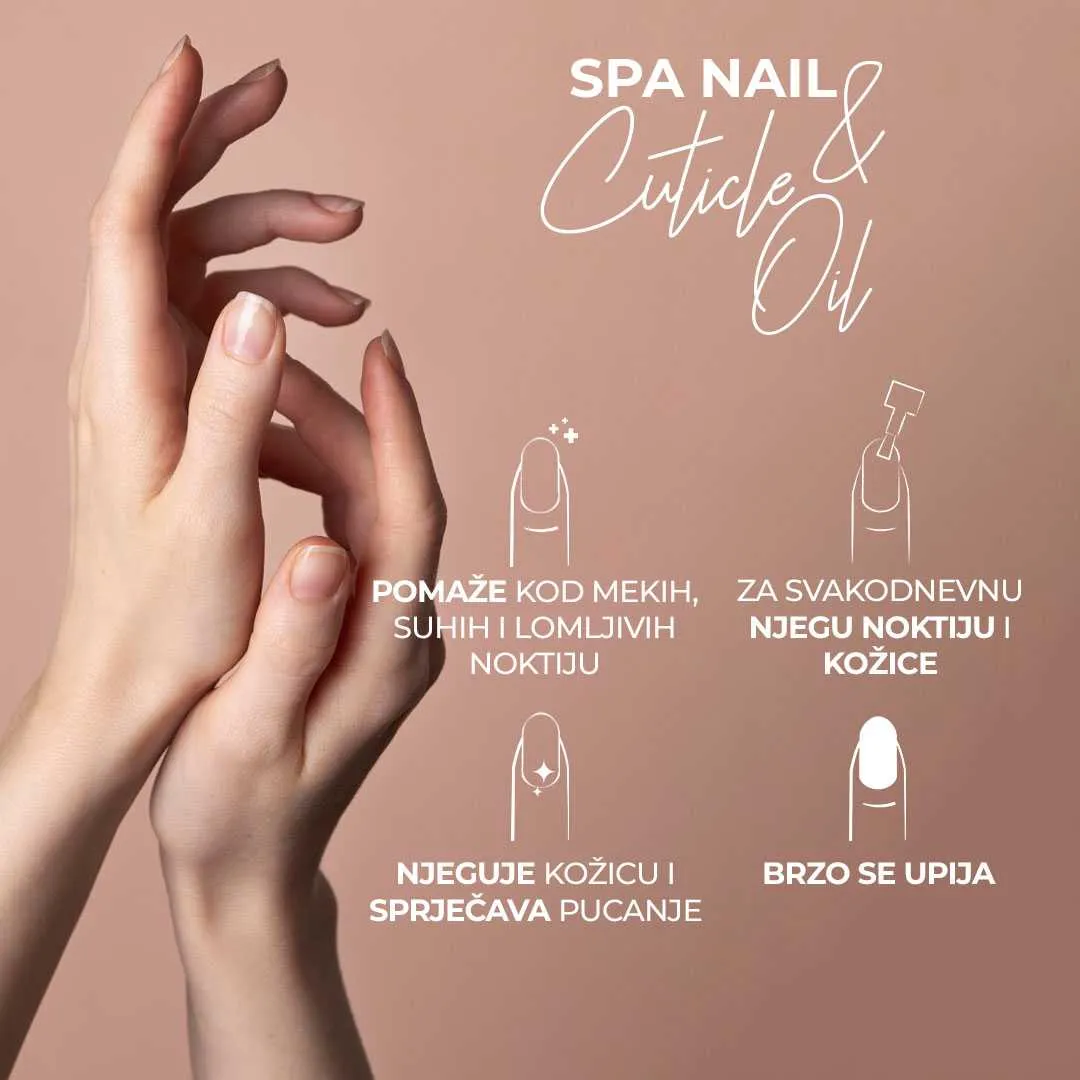 spa nail & cuticle oil – freesia 10ml - slika 1
