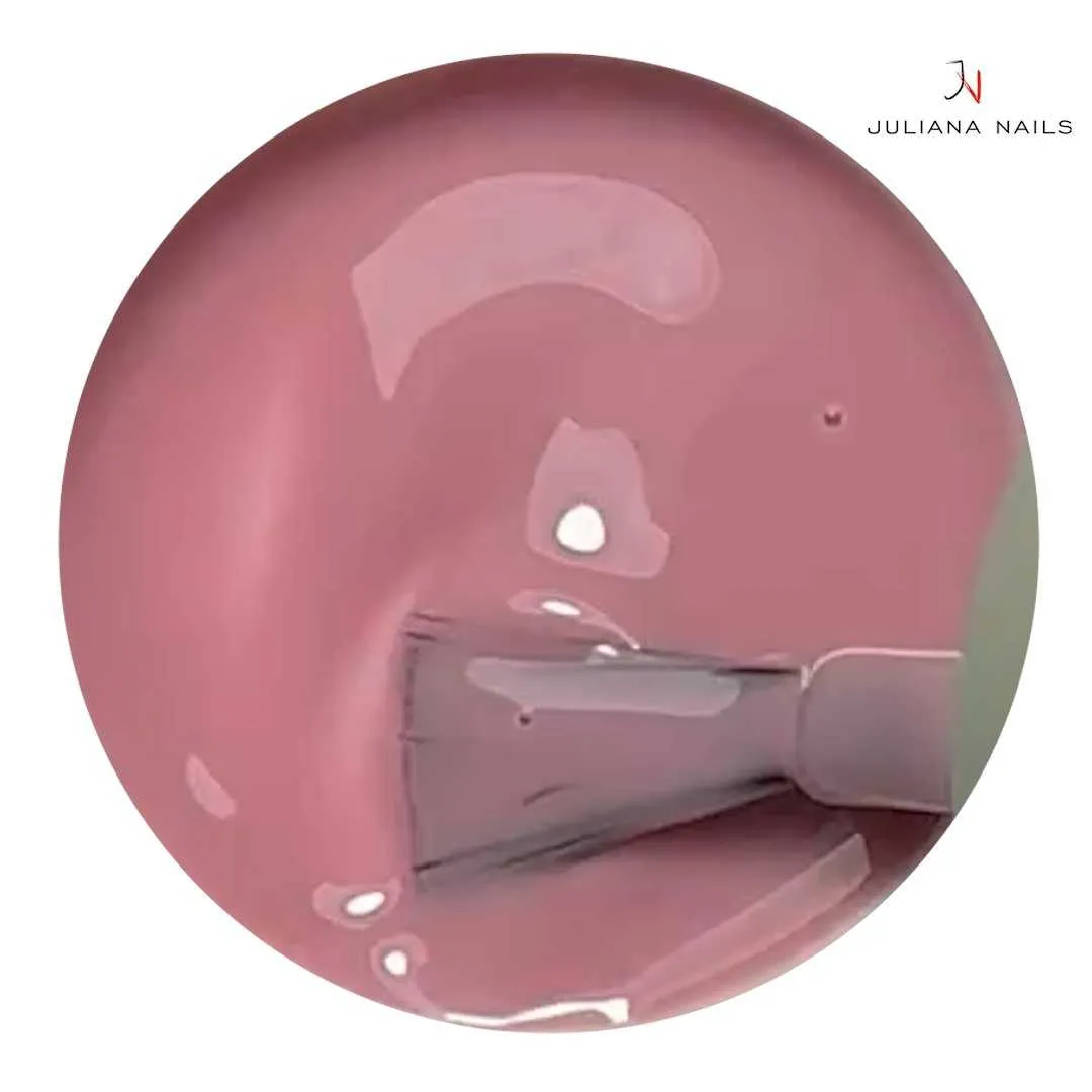 rubber base gel - natural rose - slika 2