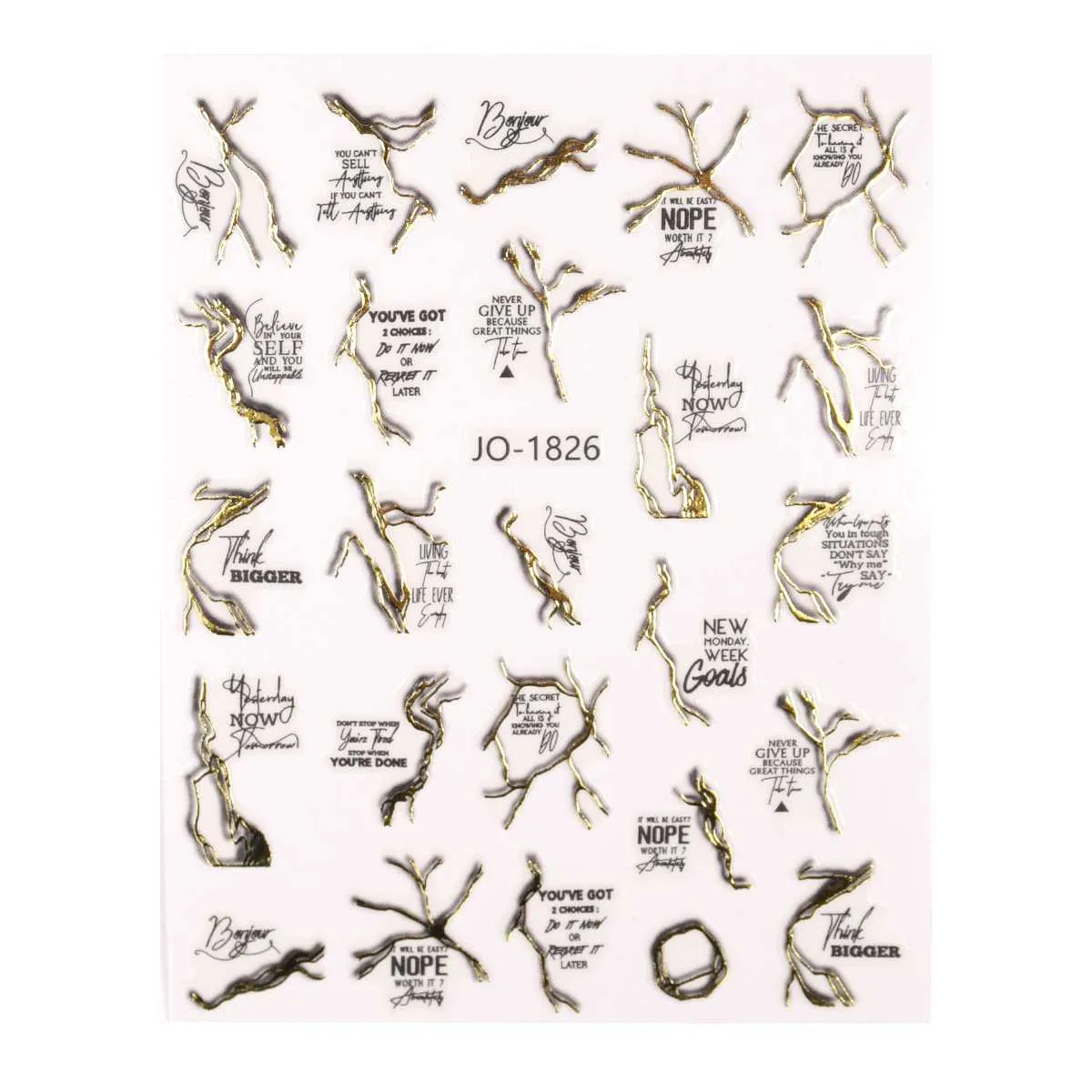 nail sticker – chromework 1 - slika 2