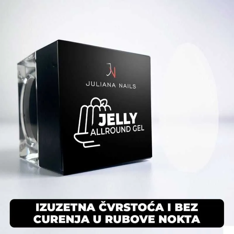 jelly allround gel – milky white - slika 7