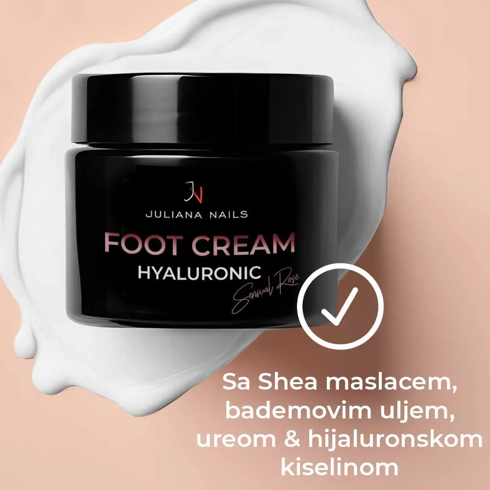 sensual rose – krema za stopala 150ml - slika 3