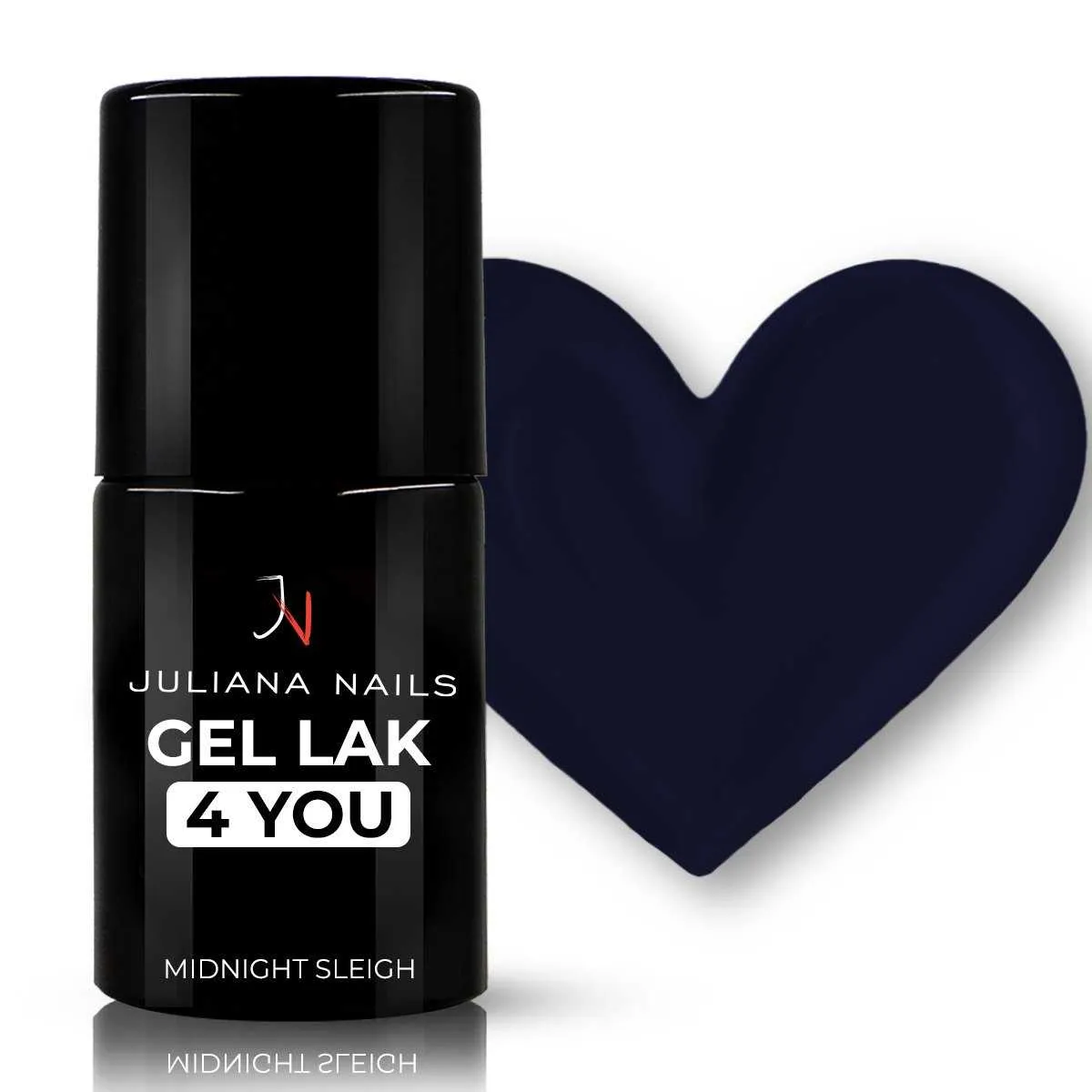 gel lak 4 you - midnight sleigh 6ml - slika 4