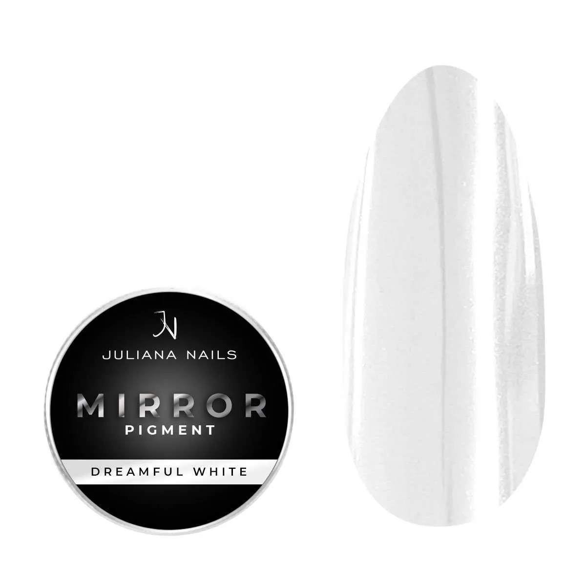 mirror pigment – dreamful white - slika 10