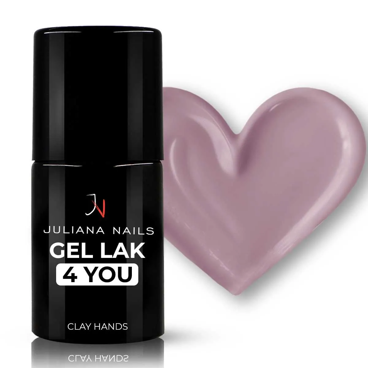 gel lak 4 you - clay hands 6ml - slika 4