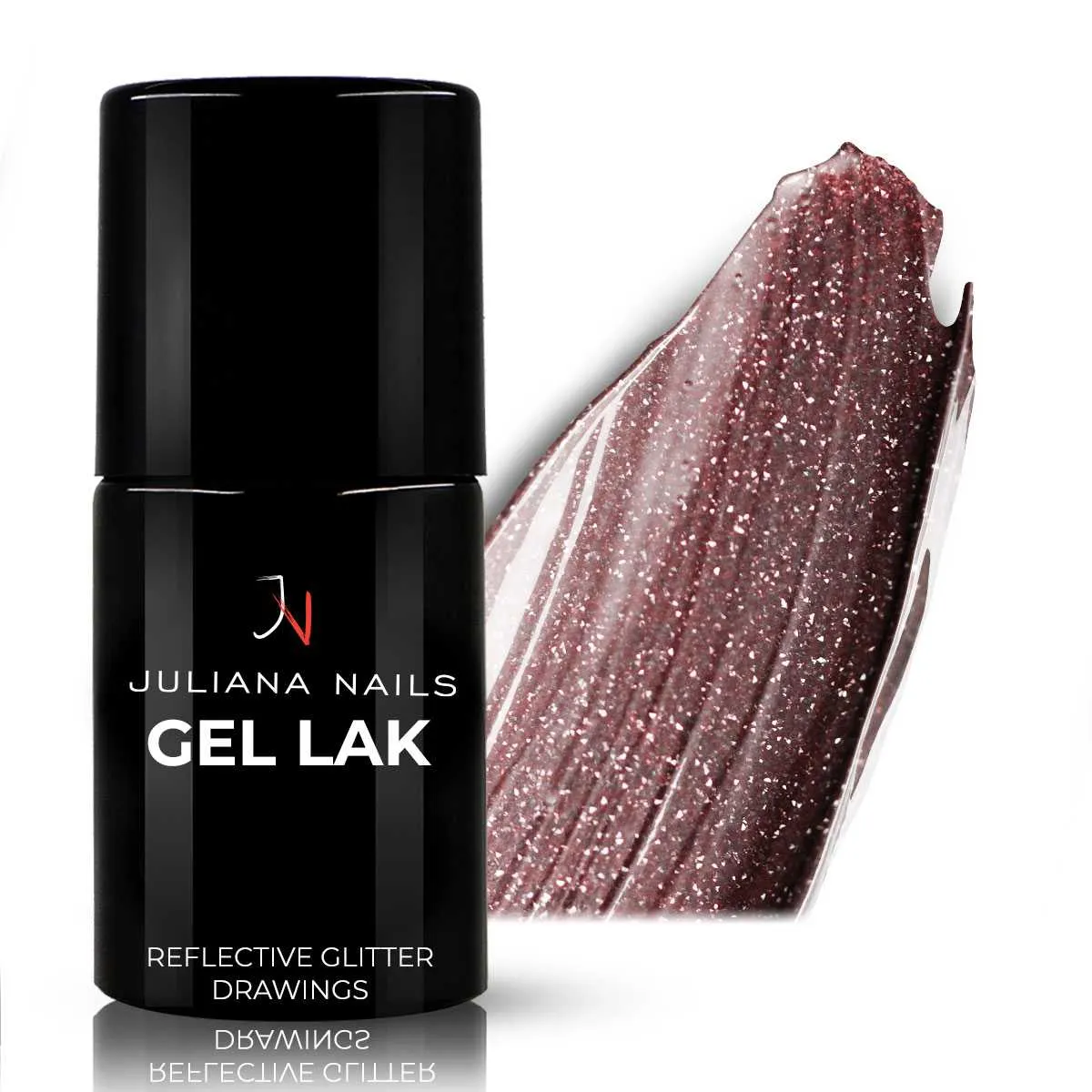 gel lak reflective glitter drawings 6ml - slika 3
