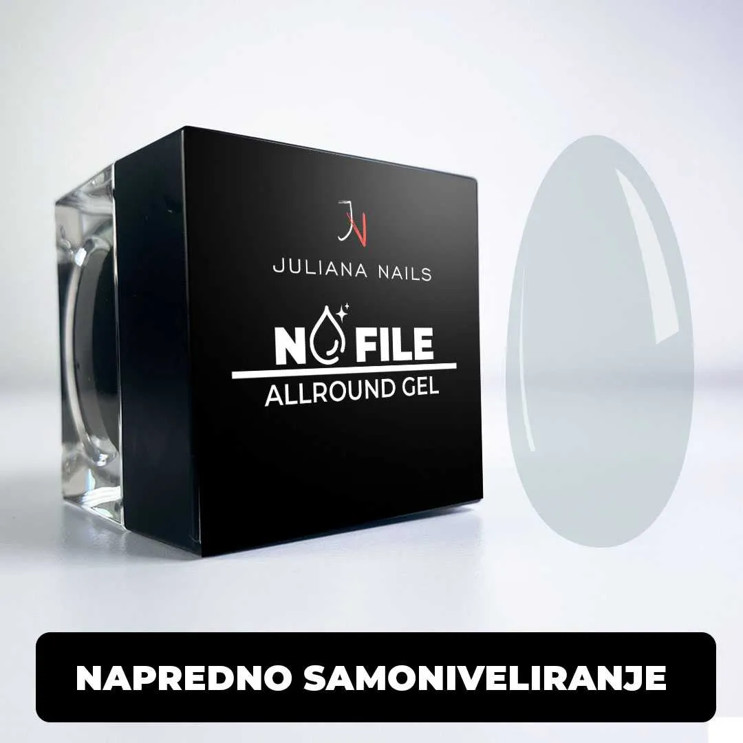 No File Allround Gel - Clear - Zagreb