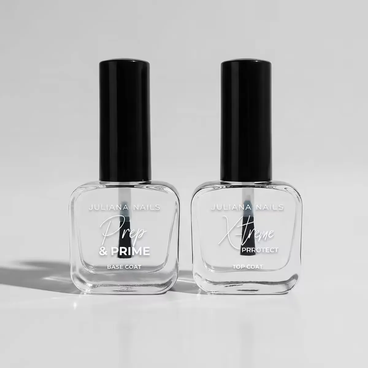 nail polish base & top duo - prep & protect set - slika 1