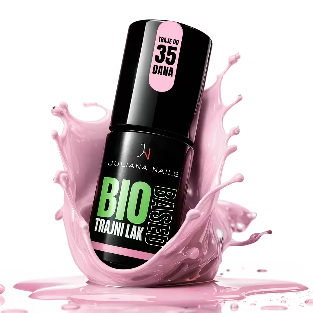 biobased trajni lak - porcelain rose 6ml - slika 6