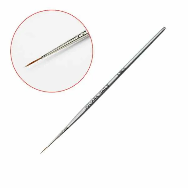 kist za nail art – fini – kolinsky – br. 0 - slika 1