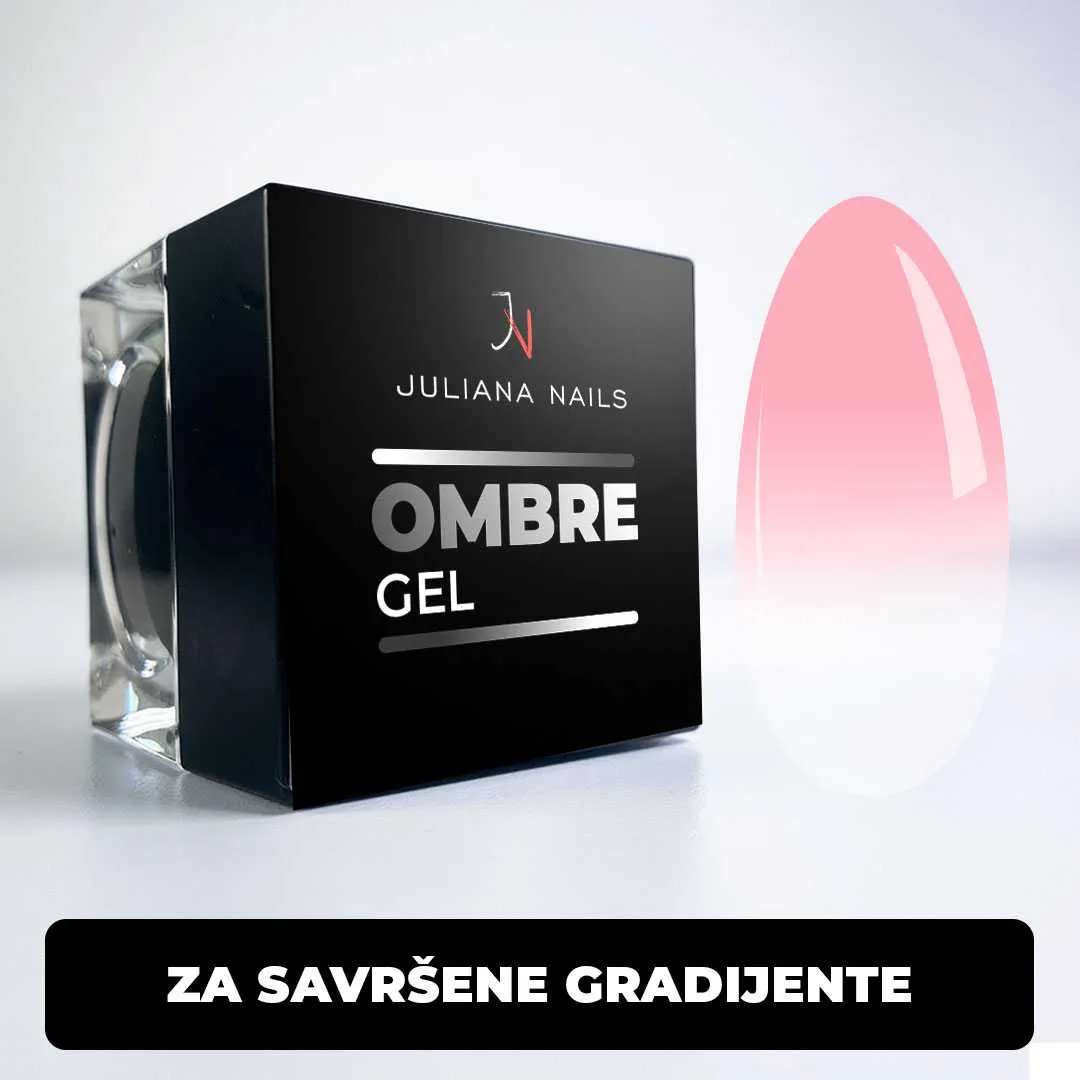 ombre gel - powder rose 5g - slika 3