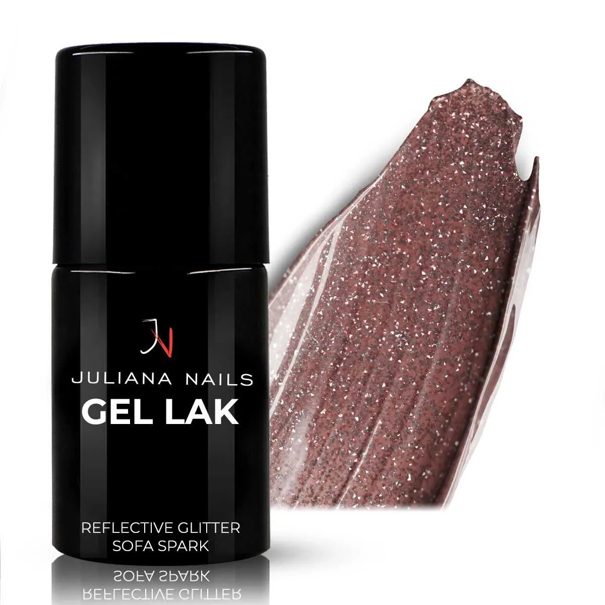 gel lak reflective glitter sofa spark 6ml - slika 3